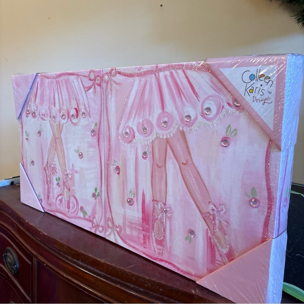 Colleen Karis Designs Ballerina Canvas Art